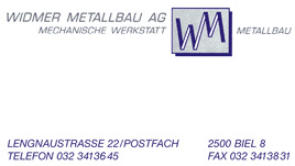 Widmer Metallbau AG